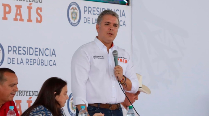 El presidente Iván Duque en Guaviare El presidente Iván Duque en Guaviare