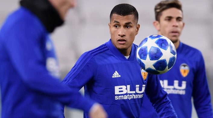 Jeison Murillo, jugador del Valencia