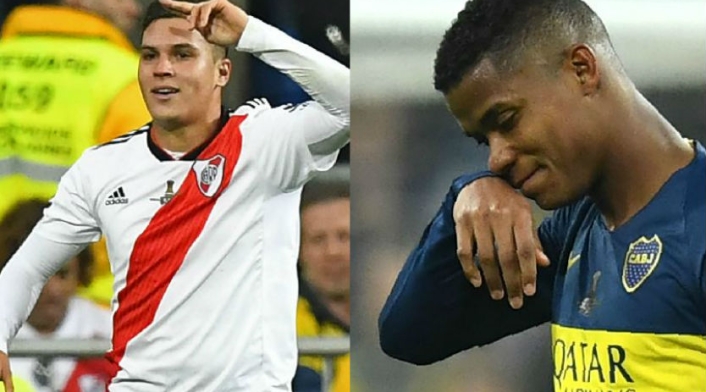 Juan Fernando Quintero y Wilmar Barrios