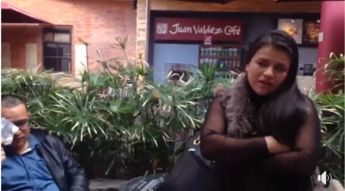 Así fue el comportamiento descarado de unos ladrones descarados en Bogotá