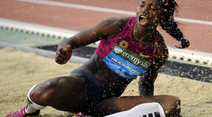 Caterine Ibargüen ganó la Liga de Diamante en 2014