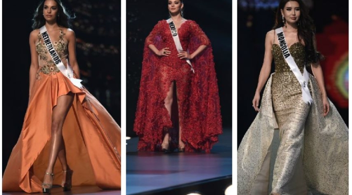 Miss Países Bajos, Miss México y Miss Mongolia