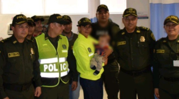 Menor rescatado de Soacha