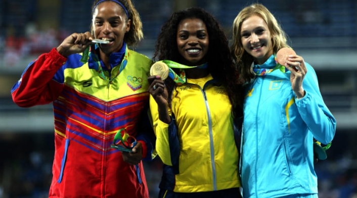 Caterine Ibargüen en Olímpicos de Río