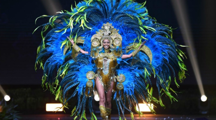 Traje típico de Rosa Montezuma, Miss Panama 2018