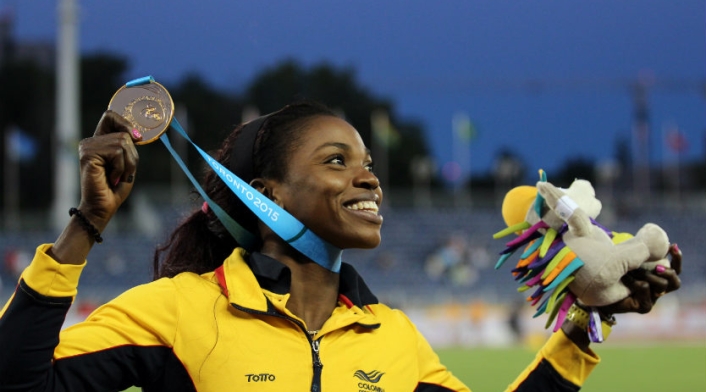 Caterine Ibargüen en los Panamericanos de Toronto