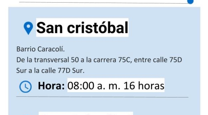 Plantilla cortes de agua
