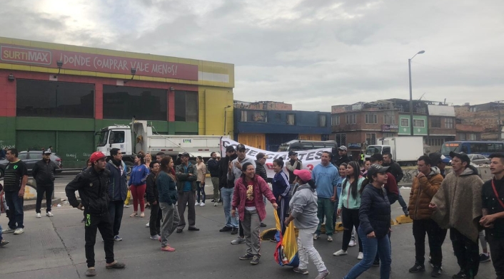 Comerciantes se oponen a la ley seca en el sector de Corabastos Comerciantes se oponen a la ley seca en el sector de Corabastos