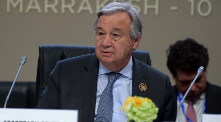 Antonio Guterres, Secretario General de la ONU.