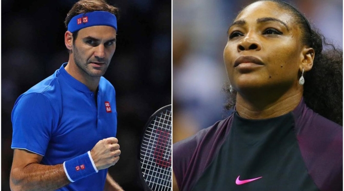 Roger Federer y Serena Williams