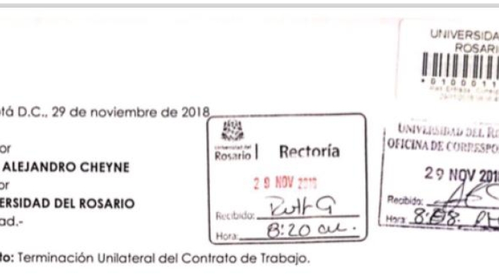 Radicado renuncia Torrijos