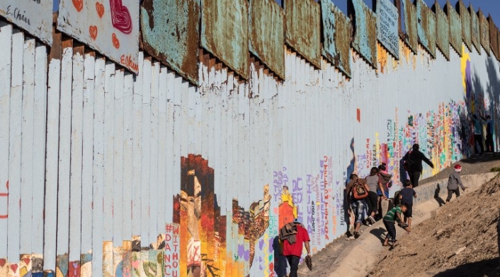 Muro fronterizo México y Estados Unidos