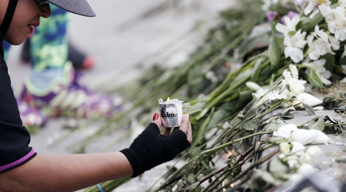 Homenaje a víctimas del atentado terrorista en la General Santander. Homenaje a víctimas del atentado terrorista en la General Santander.