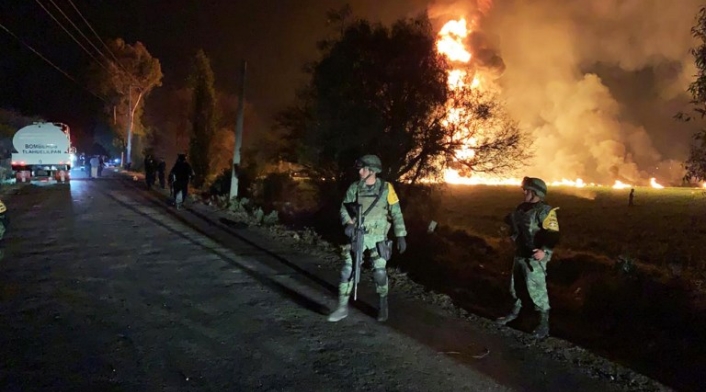 Explosión en México Explosión en México