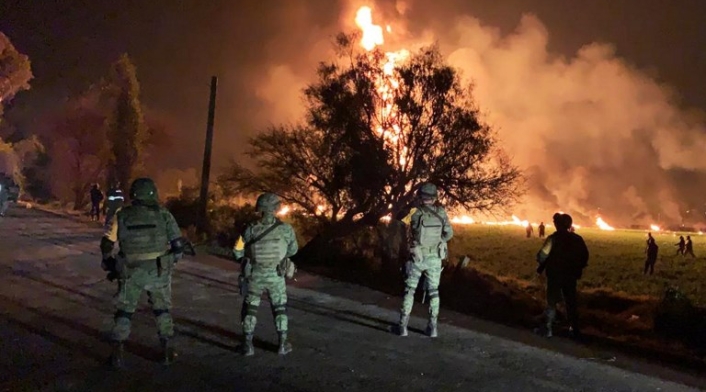 Explosión en México Explosión en México