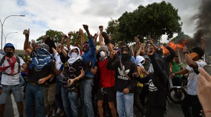 Protestas en Venezuela contra Nicolás Maduro