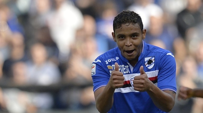 Luis Fernando Muriel en su paso por la Sampdoria Luis Fernando Muriel en su paso por la Sampdoria