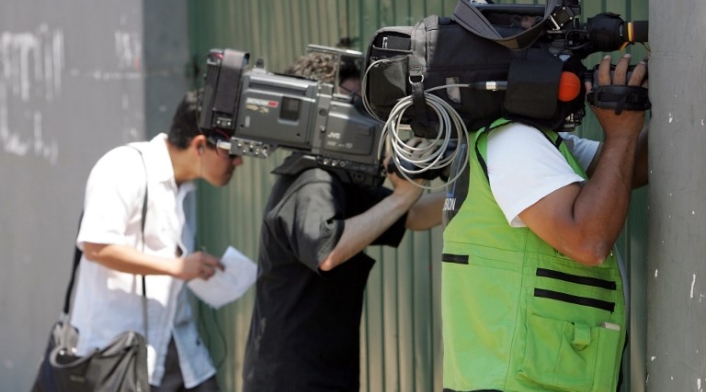 Periodistas prensa
