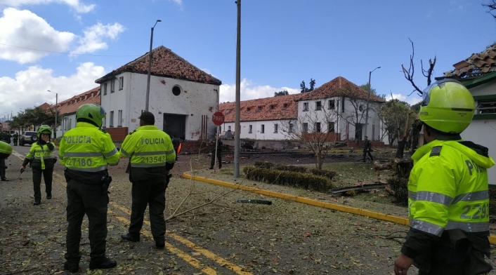 Explosión en Escuela de Cadetes General Santander Explosión en Escuela de Cadetes General Santander