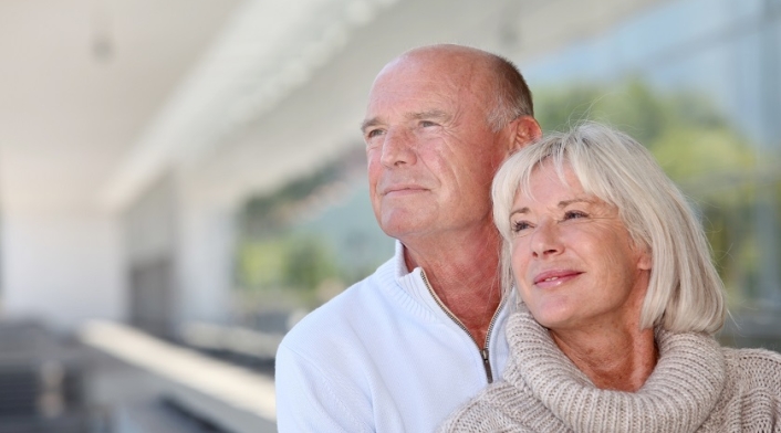 Abuelos enamorados