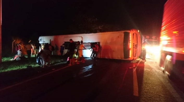 Varios heridos deja la emergencia