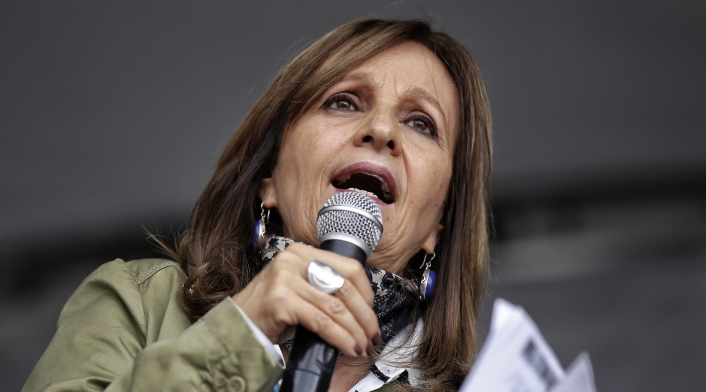 La exrepresentante Ángela María Robledo.