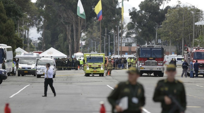 Atentado en Escuela General Santander Atentado en Escuela General Santander