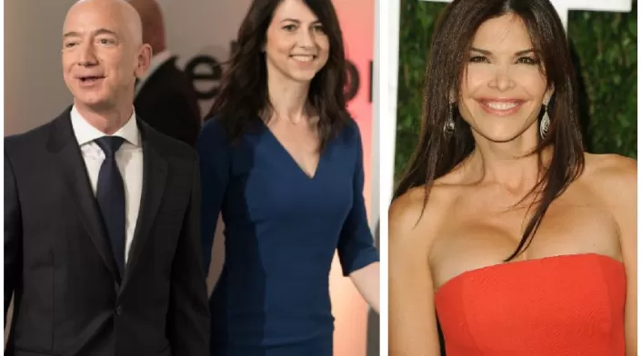 Jeff Bezos y su esposa MacKenzie