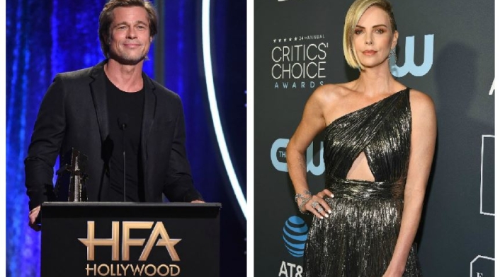 Brad Pitt y Charlize Theron