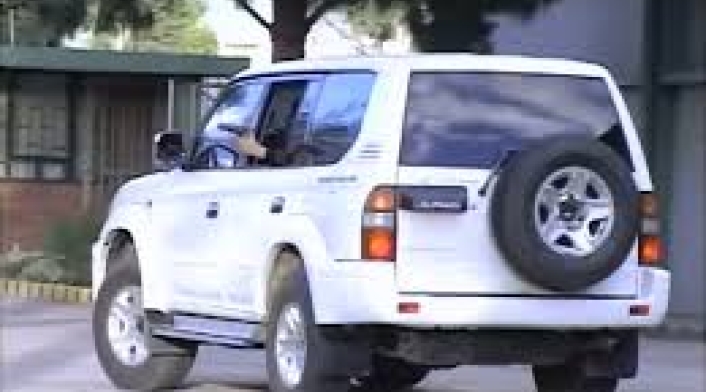 Camioneta de la UNP