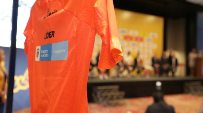 Presentan la camiseta del líder del Tour Colombia 2.1 Presentan la camiseta del líder del Tour Colombia 2.1