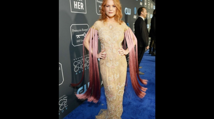 Carrie Keagan en los Critics' Choice Awards 2019.