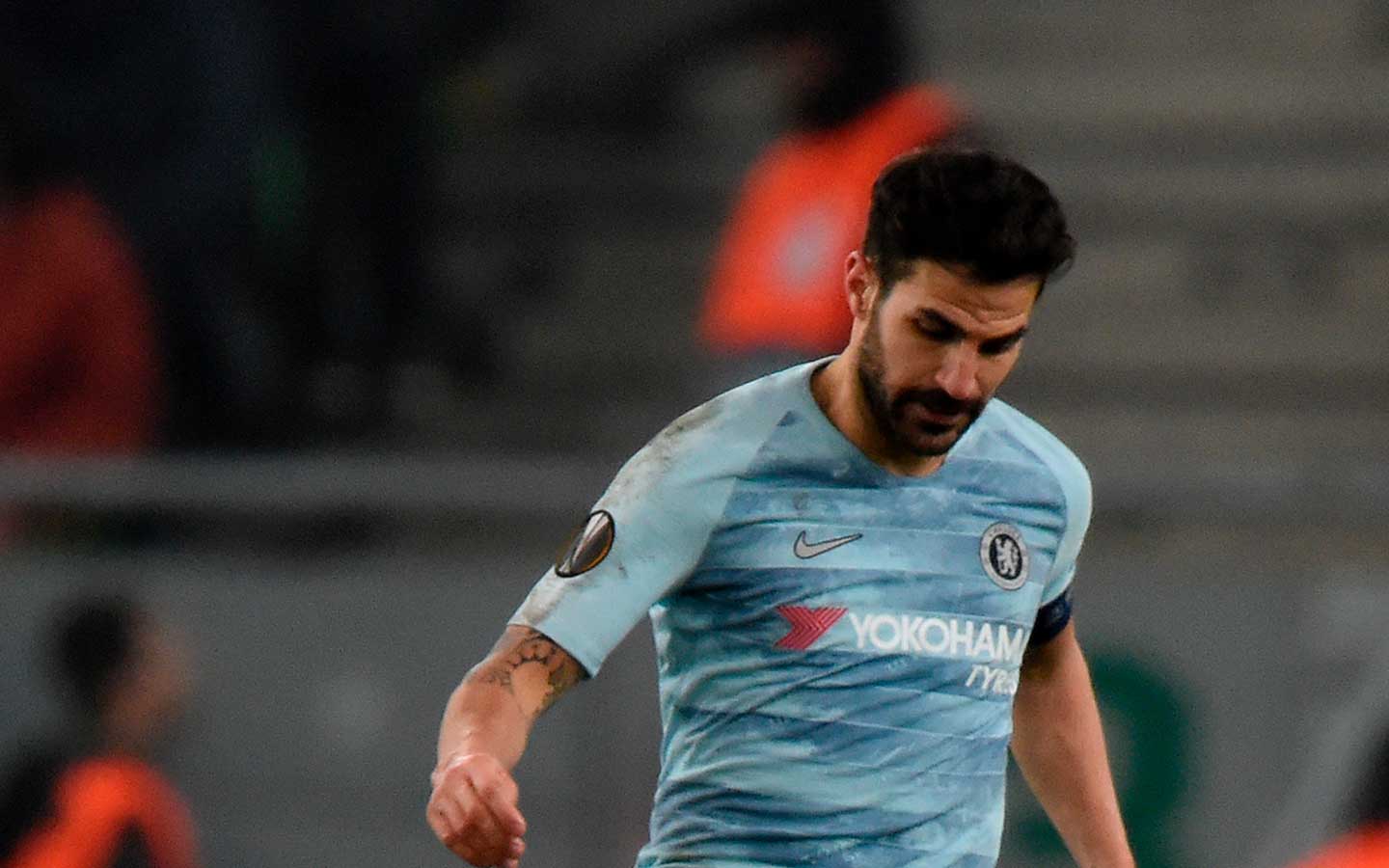Cesc Fábregas, centrocampista en el Chelsea