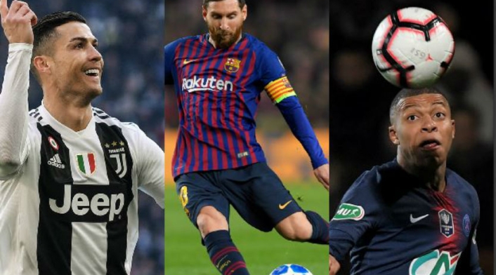 Delanteros del equipo ideal de la UEFA