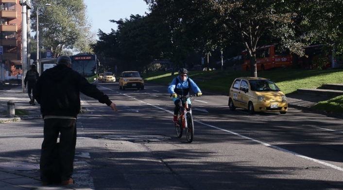 Día sin carro en Bogotá