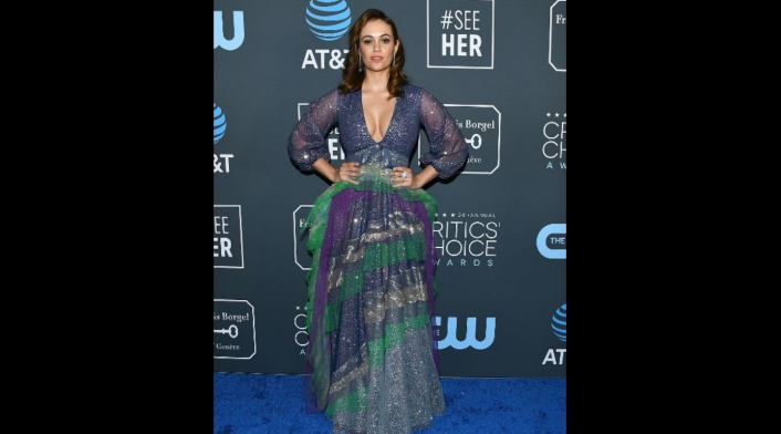 Dina Shihabi en los Critics' Choice Awards 2019.