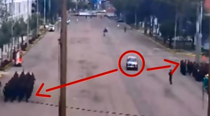 El carro bomba del ELN dentro de la Escuela General Santander, en Bogotá