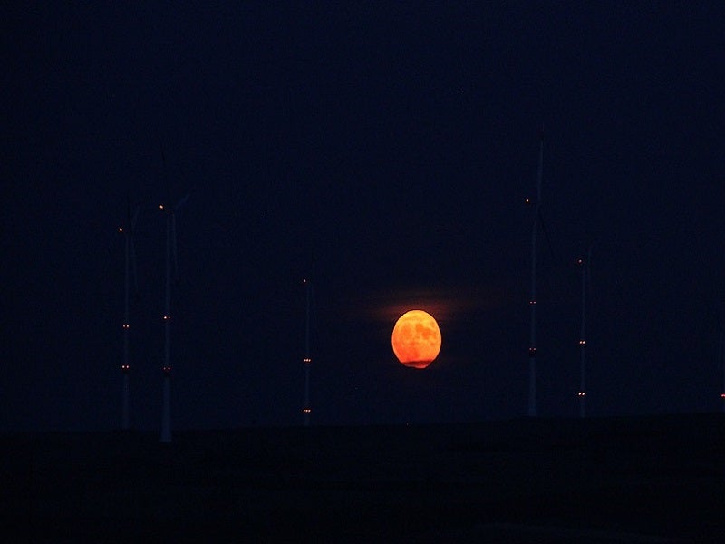 Luna roja. Imagen de referencia.