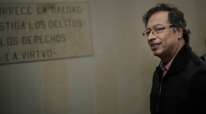 Gustavo Petro Gustavo Petro rindió indagatoria ante la Corte Suprema.