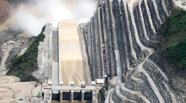 El cierre de la primera compuerta de casa de máquinas en Hidroituango
