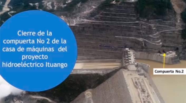 Gráfico de EPM que muestra qué compuerta será cerrada