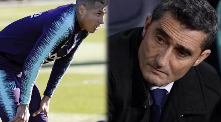 Jeison Murillo y Ernesto Valverde Jeison Murillo y Ernesto Valverde