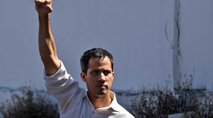 Juan Guaidó presidente de la Asamblea Nacional de Venezuela