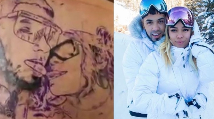 Tatuaje de Anuel AA