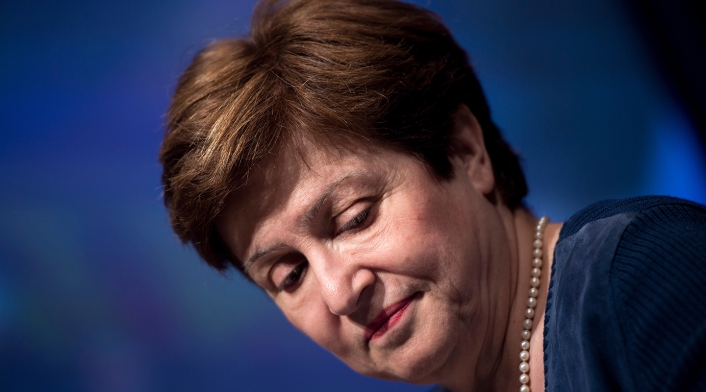 Kristalina Georgieva, jefa del FMI, antigua directora ejecutiva del BM
