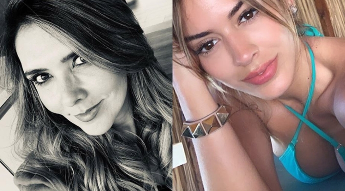 La presentadora publicó una fotografía relacionada con el reto viral #1oYearsChallenger y utilizó una fotografía de la modelo.