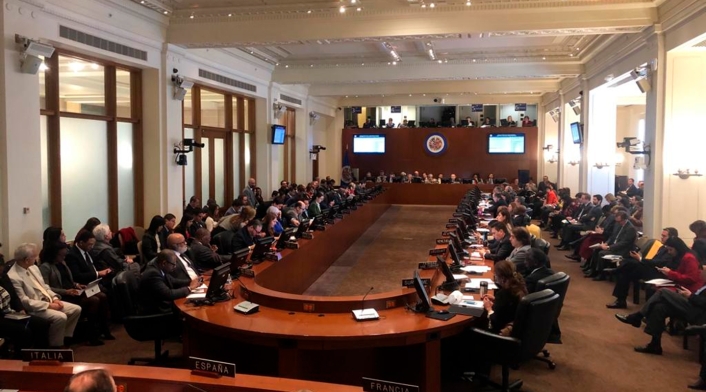 La OEA reunida en Washington