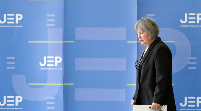 Patricia Linares, presidenta de la JEP. Patricia Linares, presidenta de la JEP.