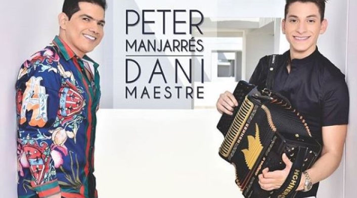 Peter Manjarrés y su nuevo acordeonero Daniel Maestre
