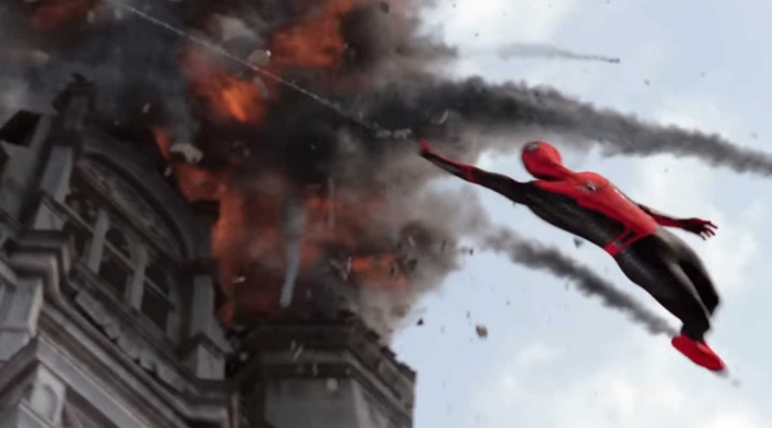 Spiderman visita Londres